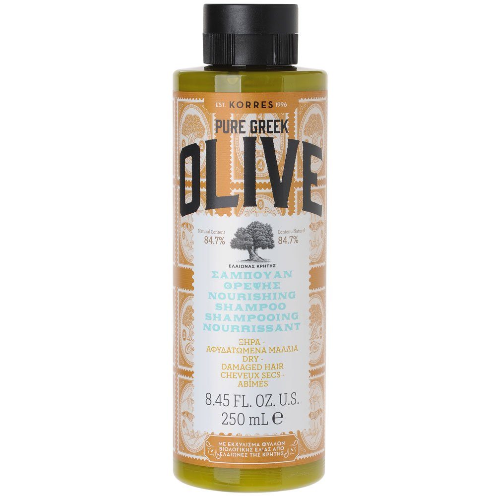 Olive, Pure 250 ml Greek Korres Haarshampoo