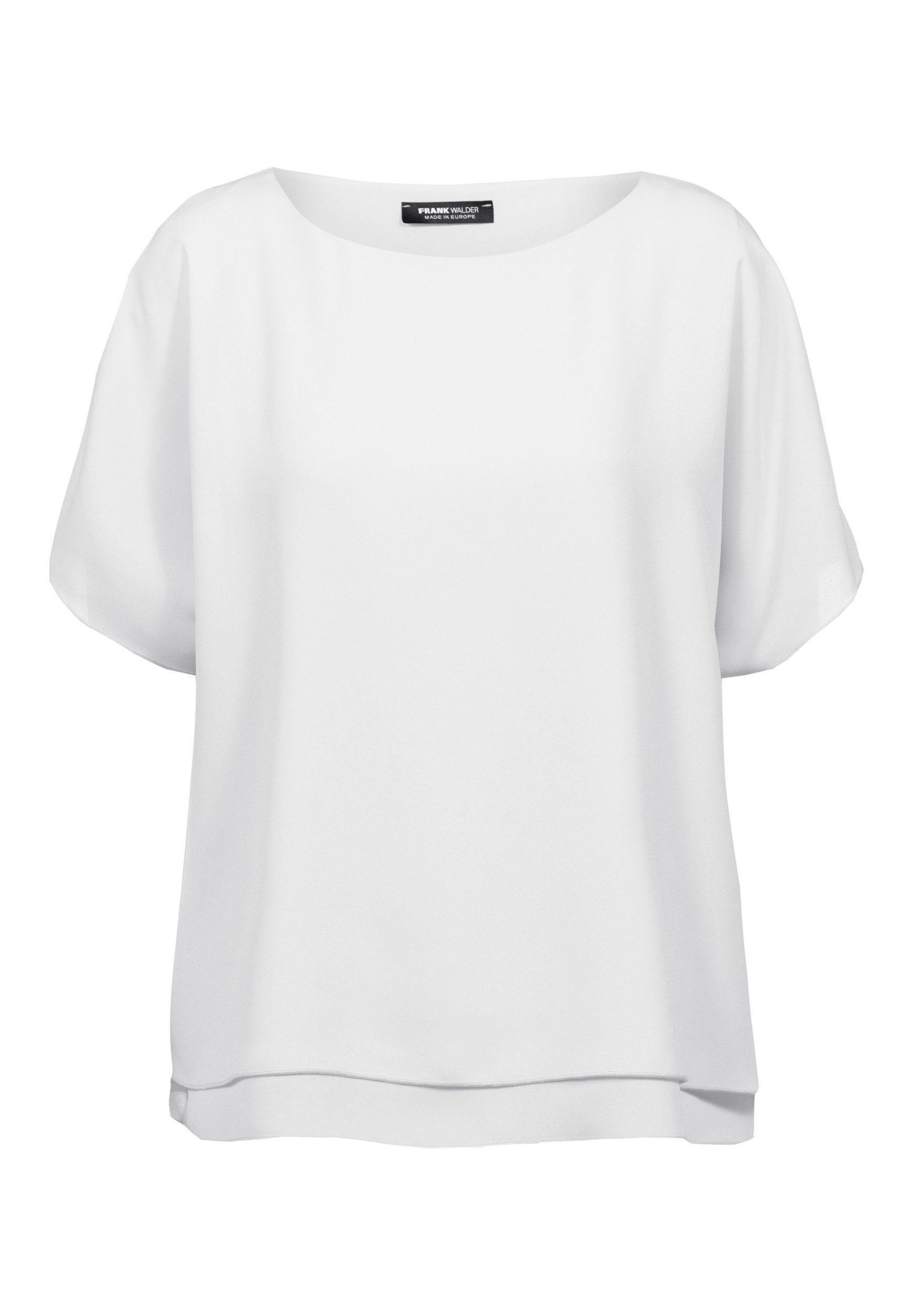 FRANK WALDER Kurzarmbluse - S62Bluse - elegantes Kurzarmblusenshirt für Damen