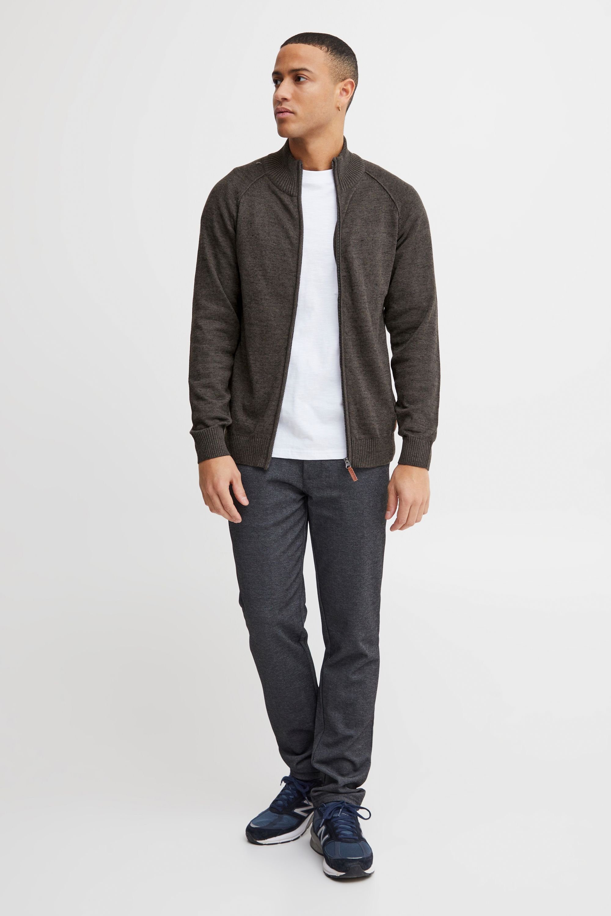 Blend Strickjacke BHDaniri Strickjacke mit hochabschließendem Kragen