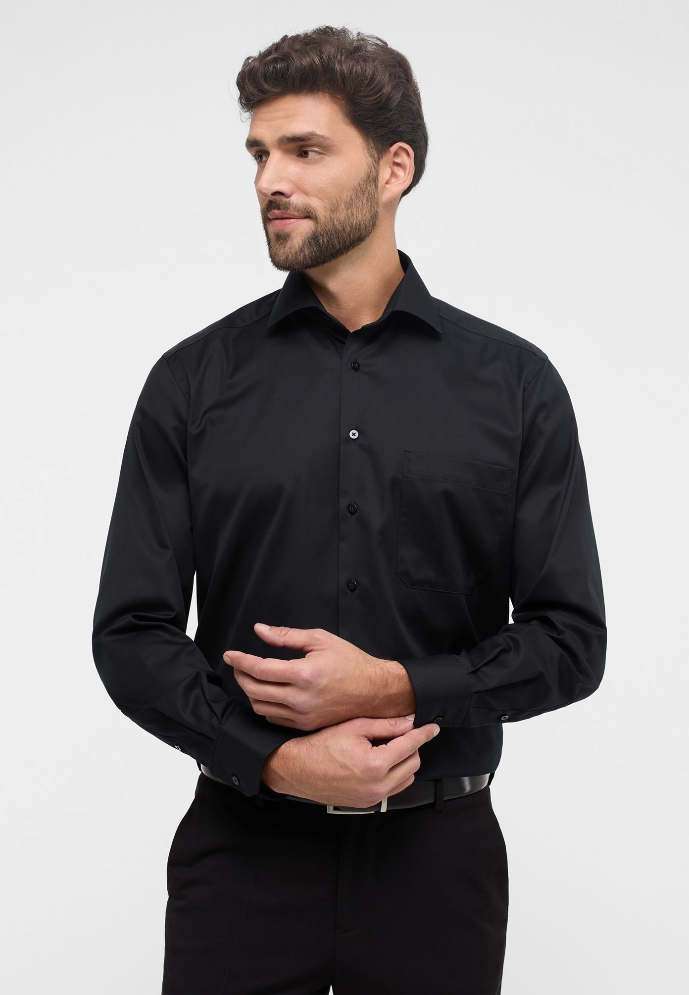 Eterna Langarmhemd 8817 E19K (1SH05506) comfort fitKent