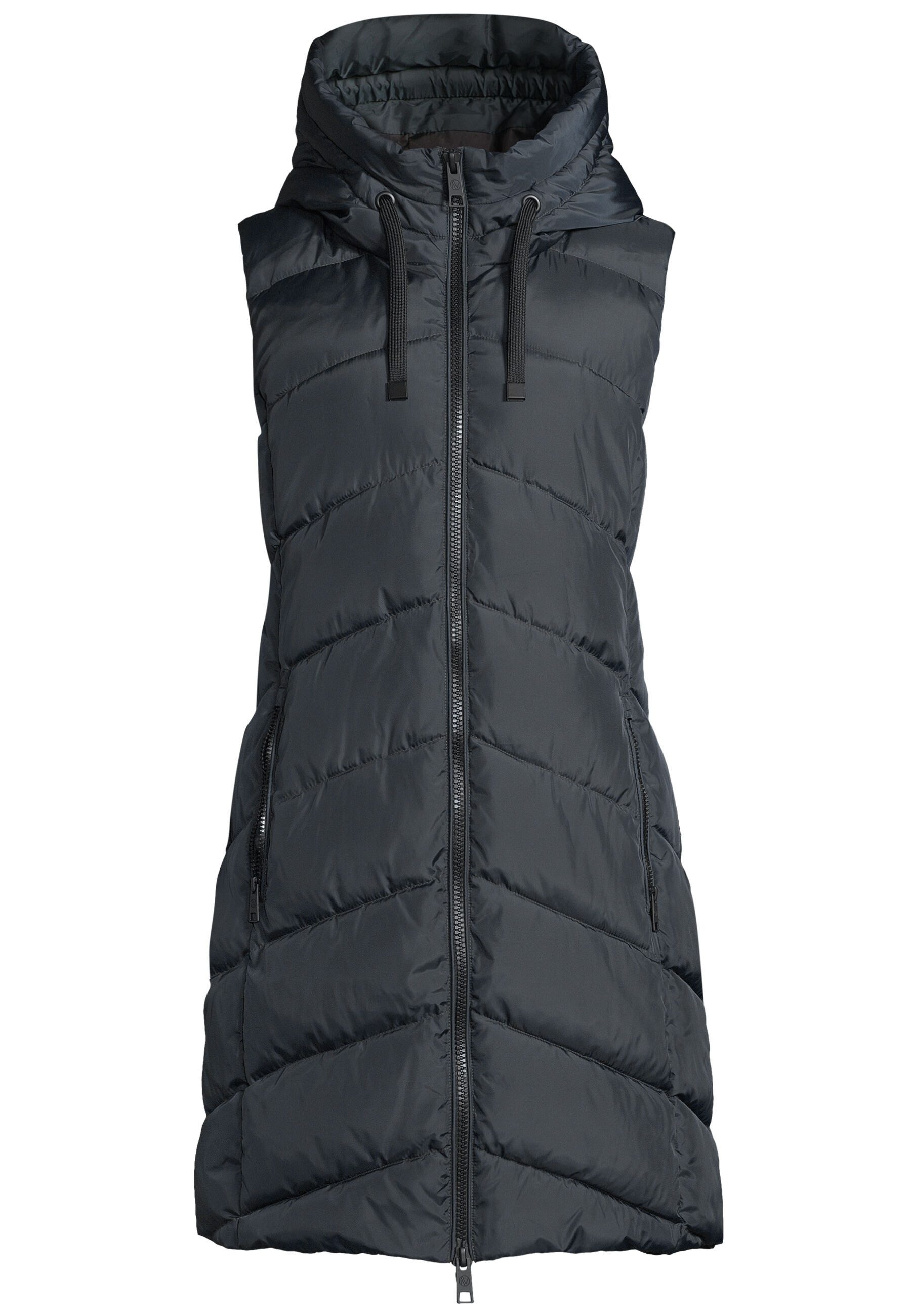 New View Steppweste TM3 mit weitenregulierbarer Kapuze günstig online kaufen