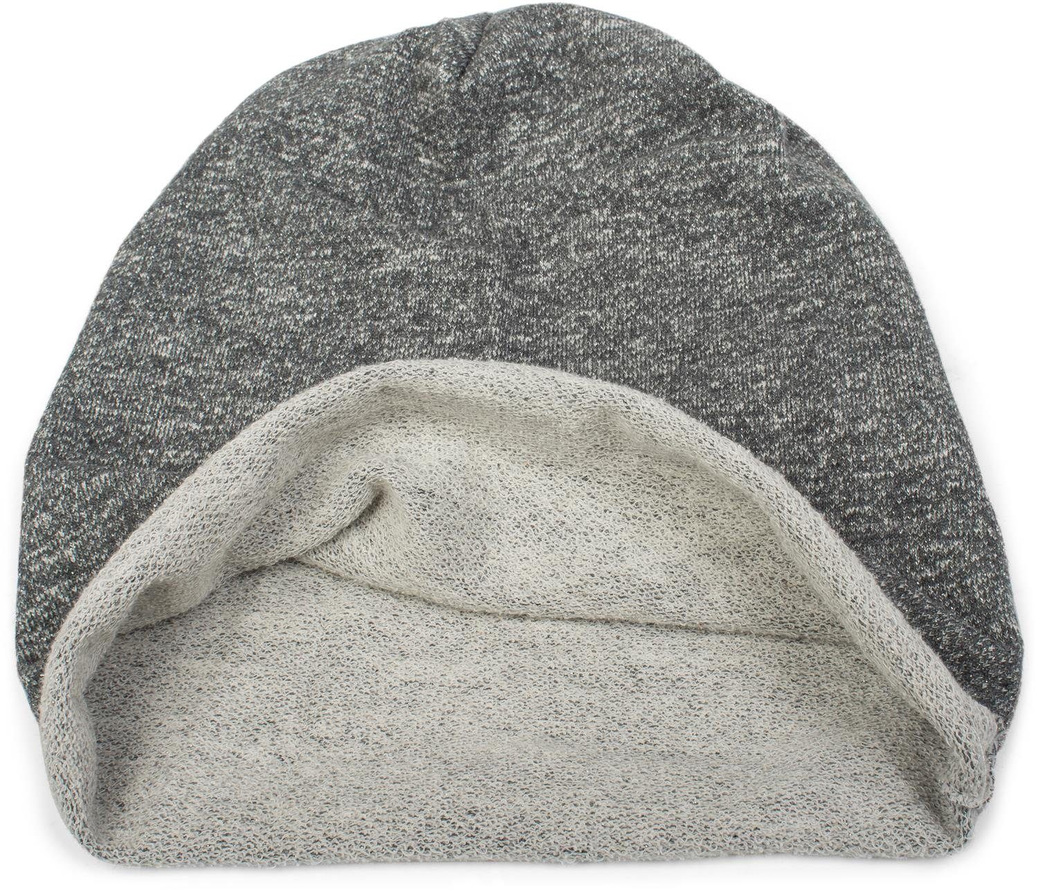styleBREAKER Beanie Beanie Mütze mit All Over Glitzer (1-St)