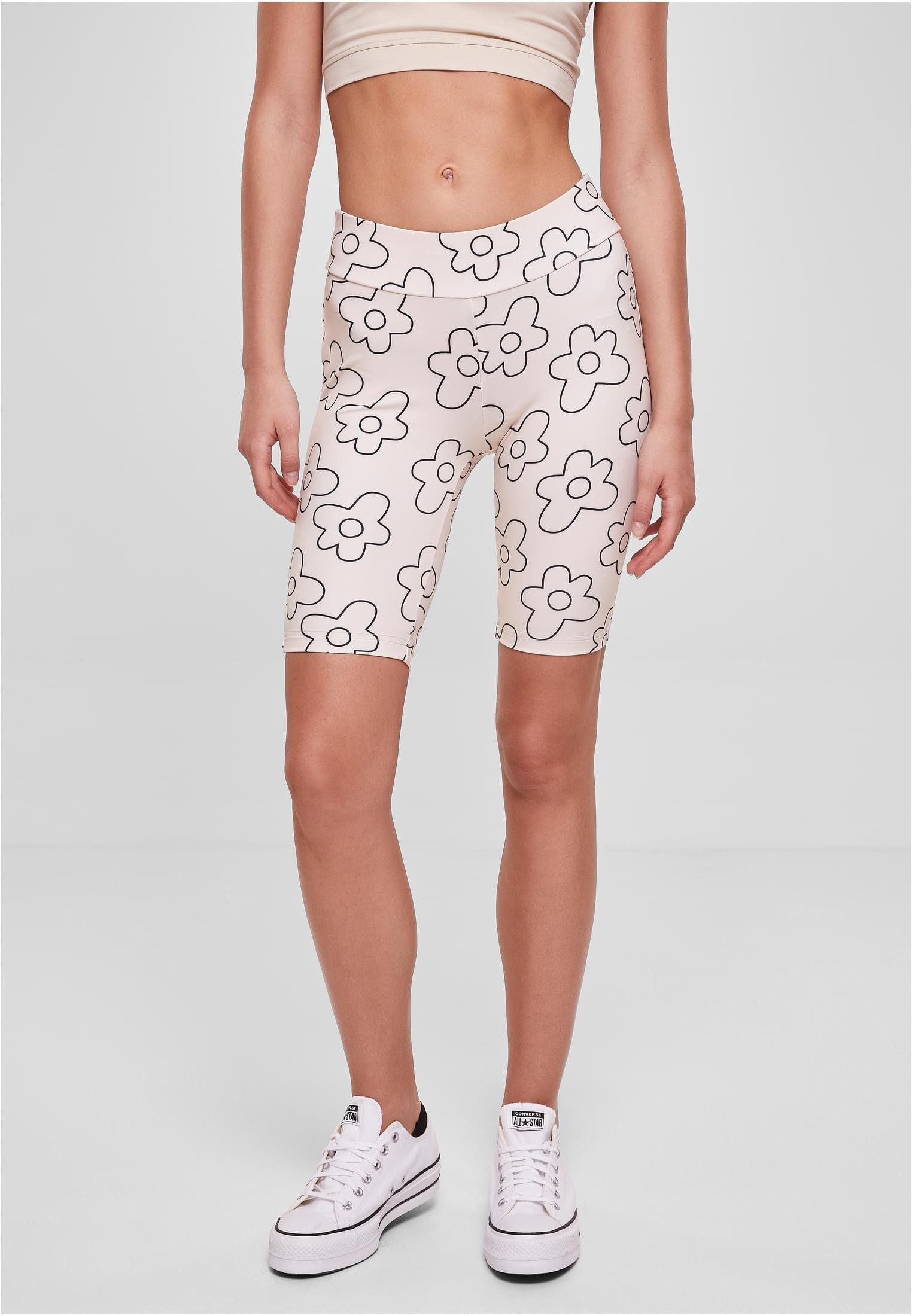 Trainingshose Ladies High Waist AOP Tech Cycle Shorts Damen-Radlerhose