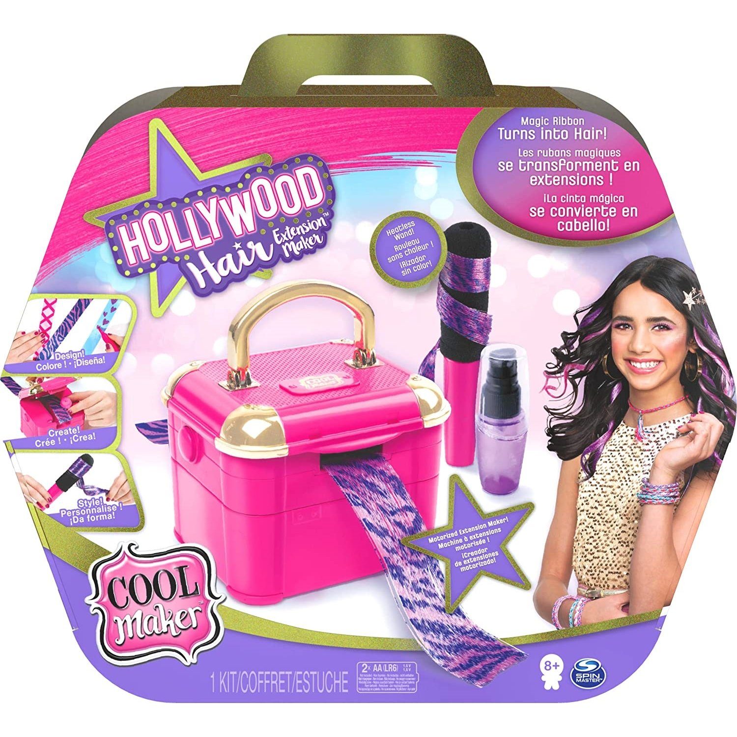 Spielzeug-Frisierkoffer 6056639 Hollywood Hair Haarstudio - Frisuren wie ein