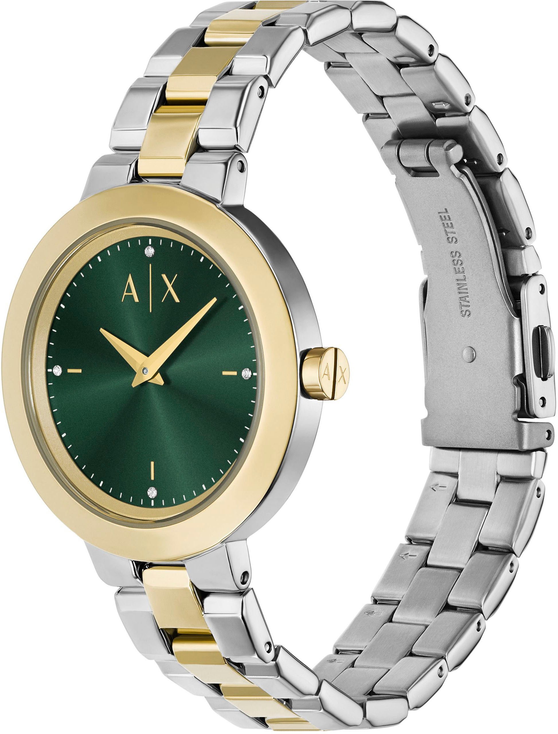 ARMANI EXCHANGE Quarzuhr AX5176, Armbanduhr, Damenuhr, günstig online kaufen
