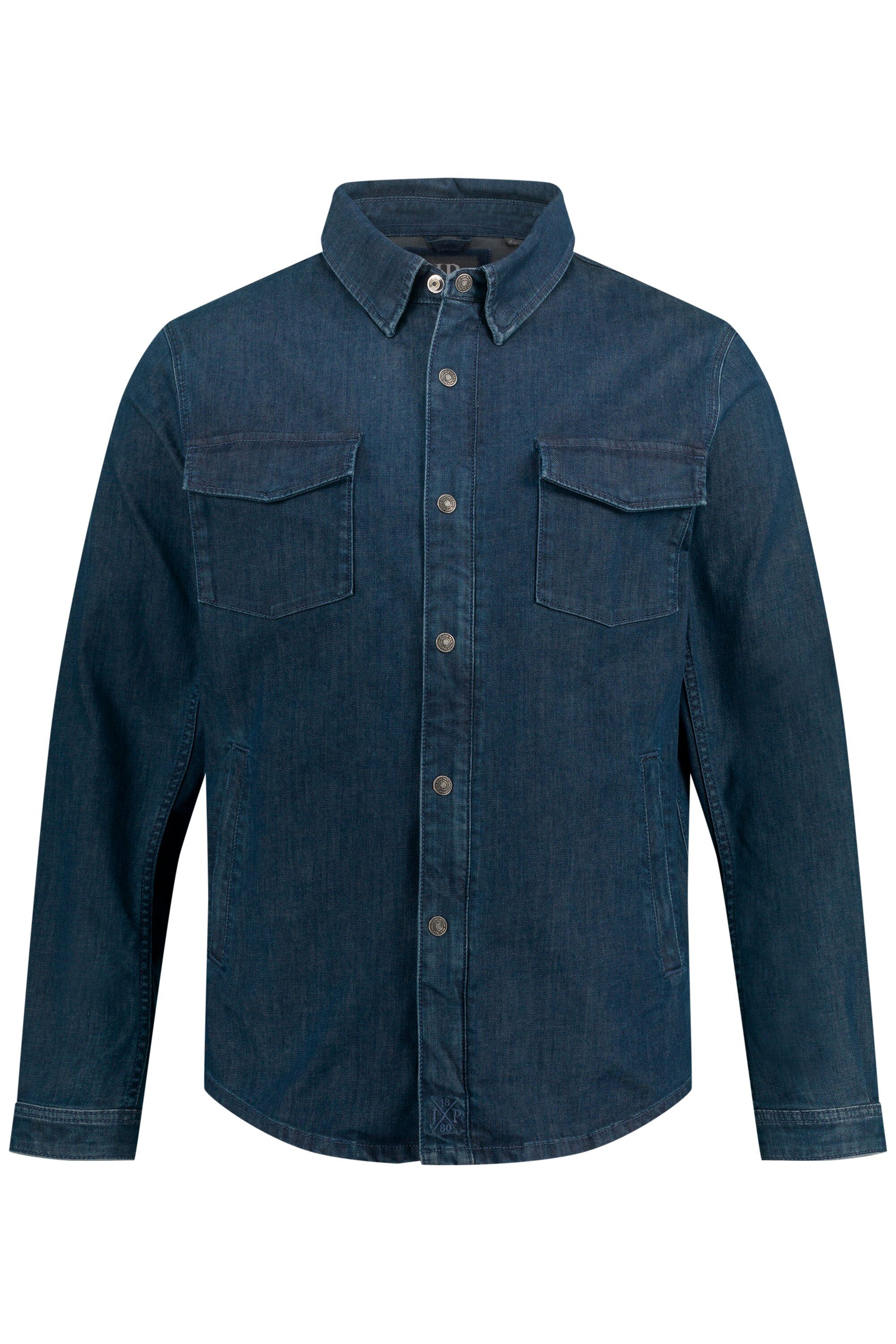JP1880 Funktionsjacke Jeansjacke verdeckter Zipper Brusttaschen günstig online kaufen