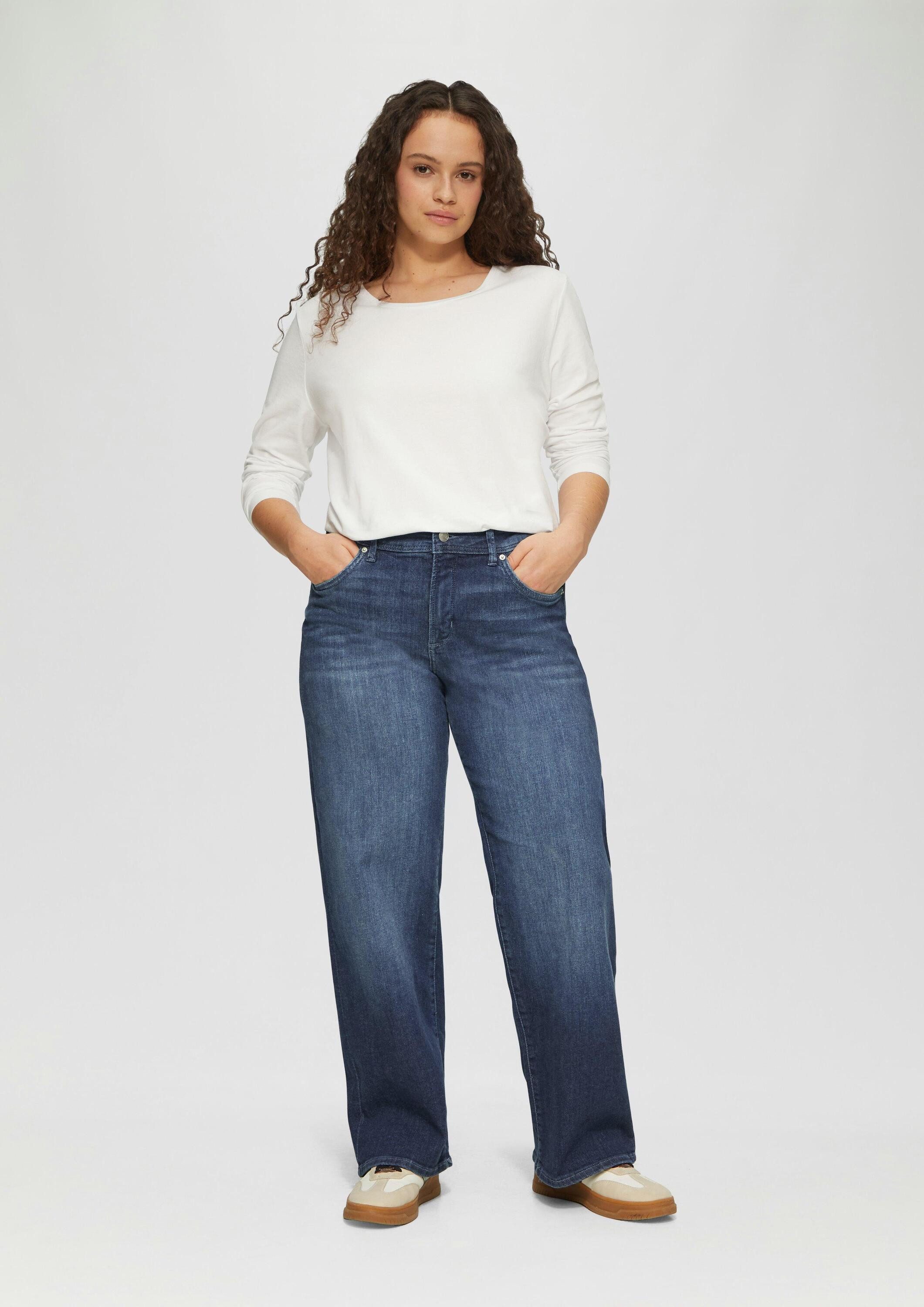 s.Oliver Regular-fit-Jeans Jeans-Hose Jeans / Straight Fit / Mid Rise / Straight Leg – Bild 5 von 5