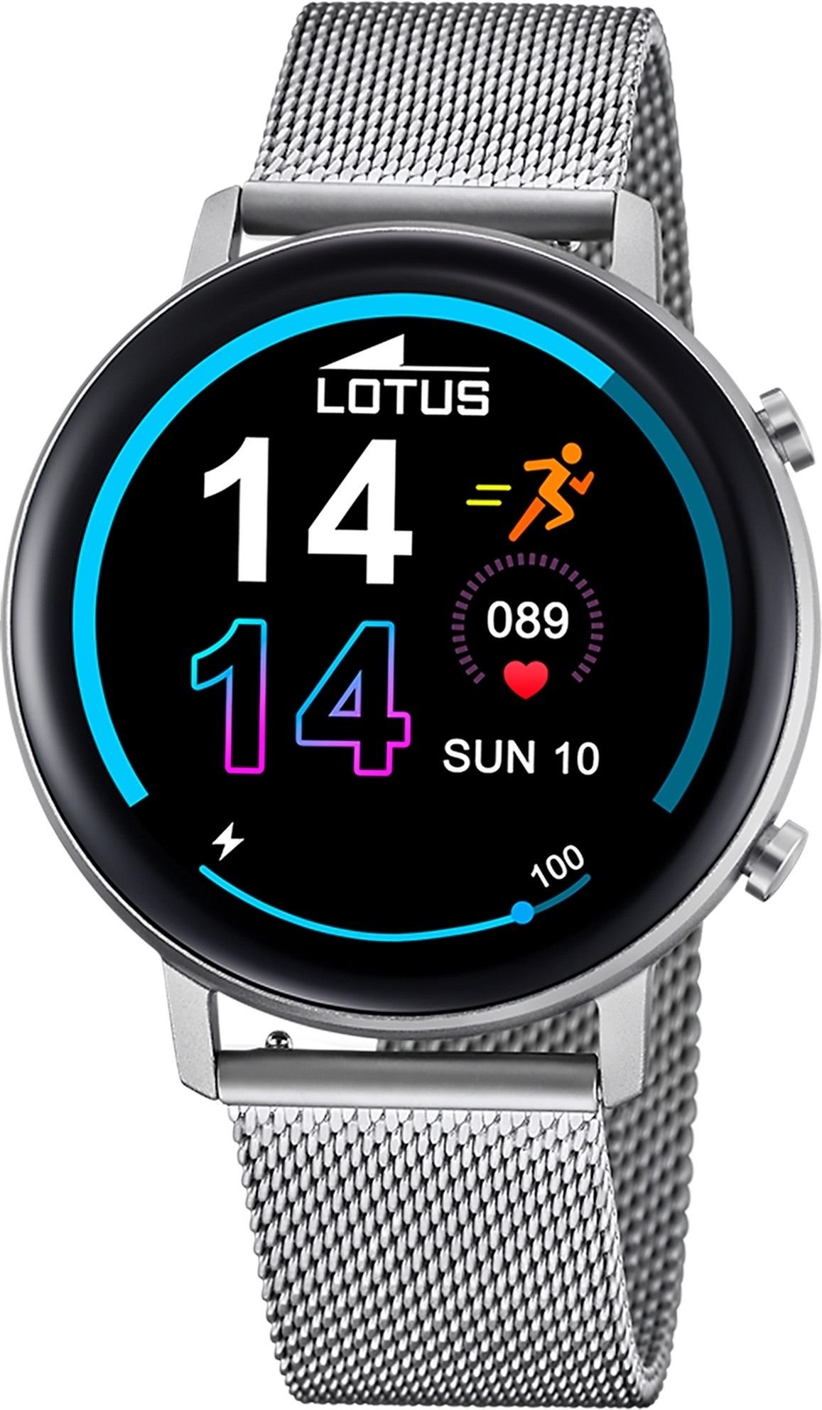 Lotus Multifunktionsuhr Lotus Herrenuhr Edelstahl silber Lotus, (Multifunktionsuhr), Herren Armbanduhr rund, groß (ca. 42,5mm), Edelstahl