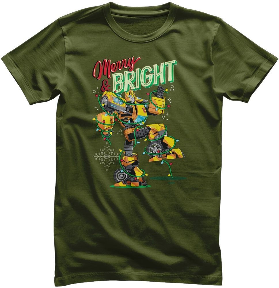 Transformers T-Shirt Merry & Bright Bumblebee T-Shirt