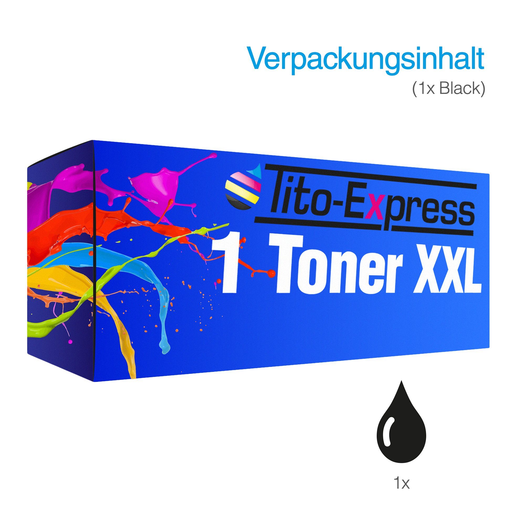 TK-100 TK 100 Tonerpatrone KM-1820 KM-1815 KM-1500 Black, ersetzt Tito-Express Kyocera KyoceraTK100 für Kyocera