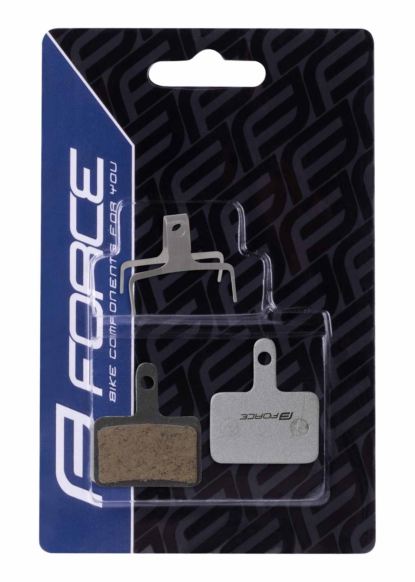FORCE Scheibenbremse Scheibenbremsbeläge FORCE für Shimano B03S Polymer Alu Basis