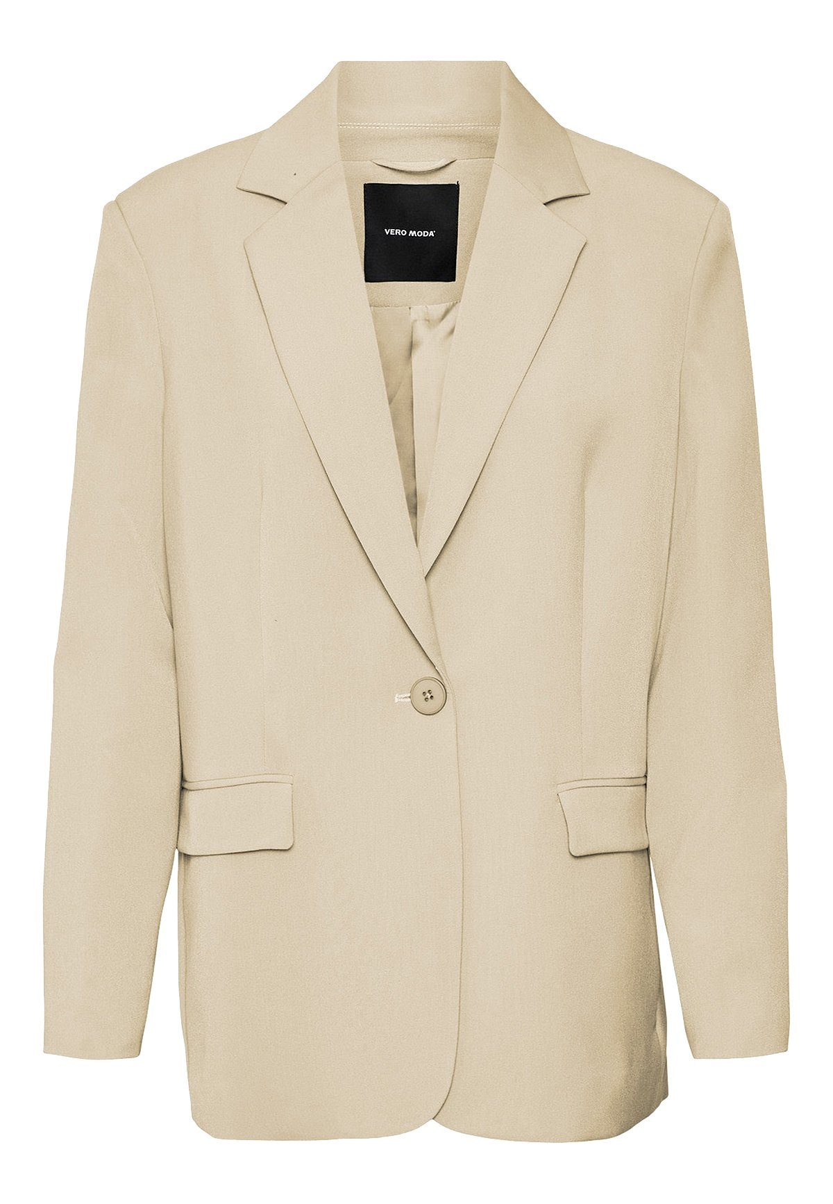 Vero Moda Jackenblazer (regular fit, 1-tlg) VMTHEATROIAN LS LONG BLAZER günstig online kaufen