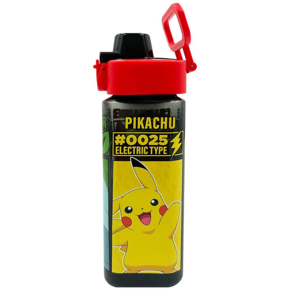 Kids Euroswan Trinkflasche Pokemon Trinkflasche Pikachu Bisasam Glumanda Schiggy 500ml