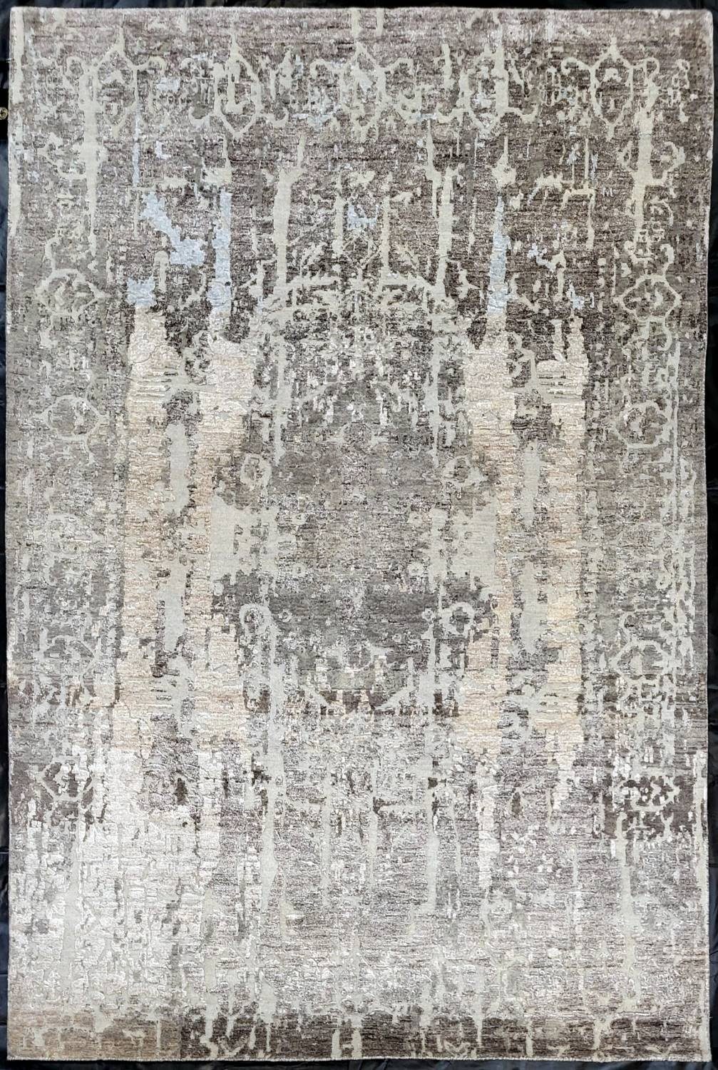 Rug Studios Teppich Vintageteppich "Tuscany", Rechteckig, Höhe: 0 mm, Küche, 170 x 245 cm, grau