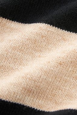 Next 2-in-1-Pullover Gestreifter Pullover im Hemd-Lagenlook mit Knöpfen (1-tlg)