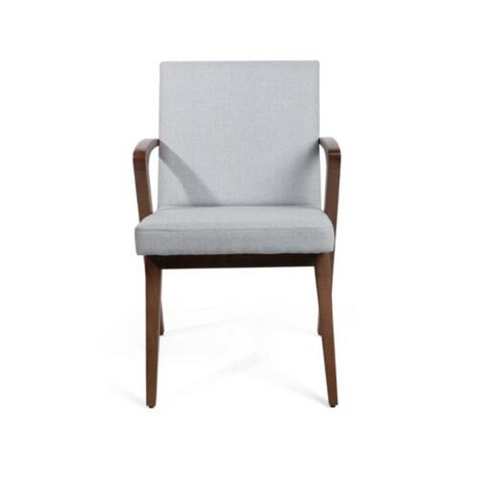 Sessel Luxus Stühle Neu Holz Stuhl Stuhl JVmoebel Lehnstuhl Weiß Möbel Esszimmer