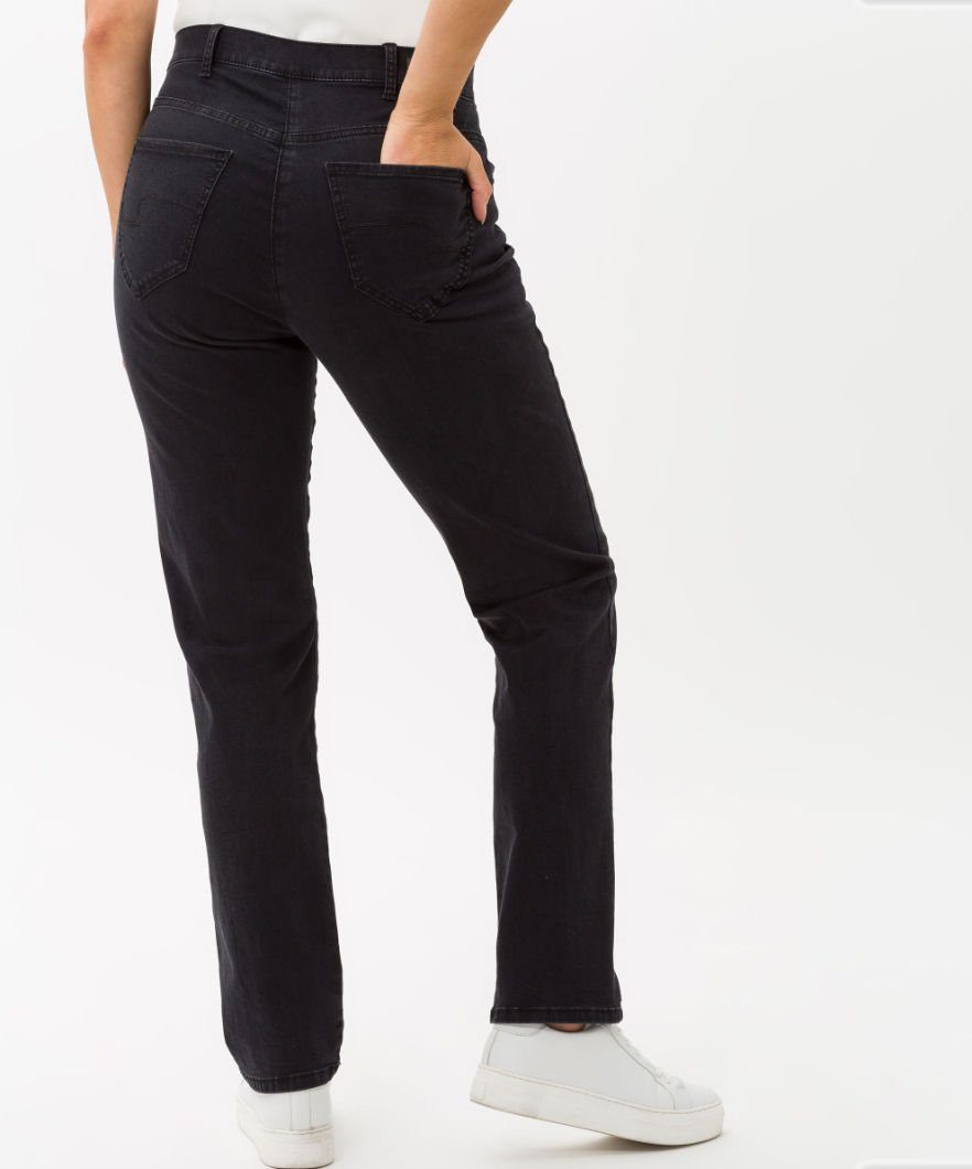 CORRY BRAX by RAPHAELA SLASH Style schwarz 5-Pocket-Jeans