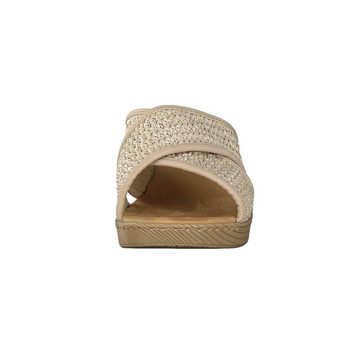 Rieker Rieker Damen Pantolette beige Pantolette