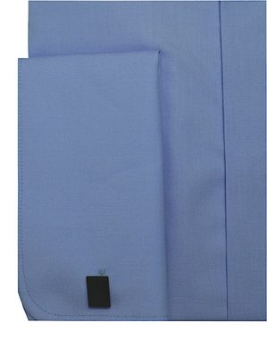 Huber Hemden Langarmhemd HU-0014 Umschlag-Manschetten, Regular Fit-gerader Schnitt, Made in EU