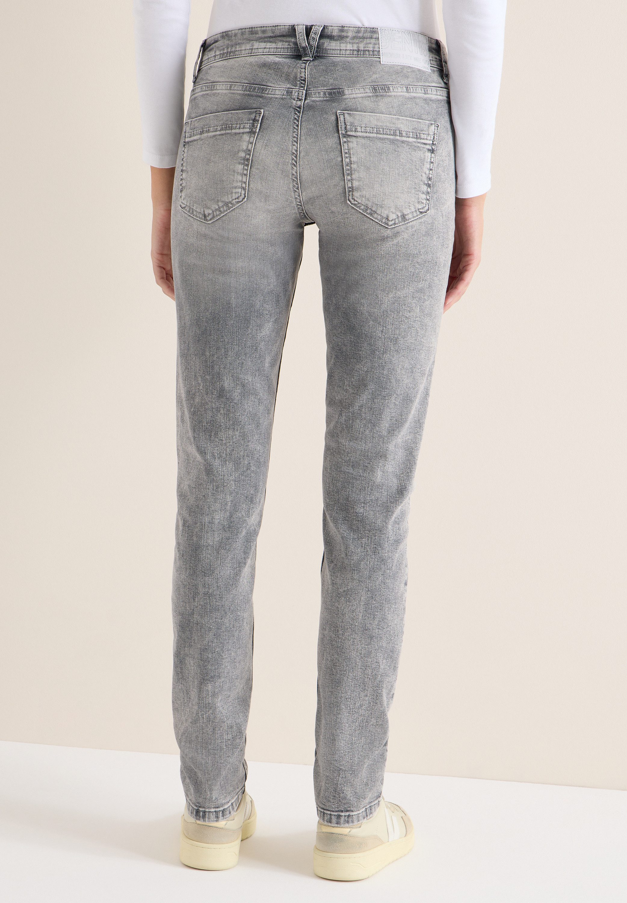 CECIL Straight-Jeans im Denim-Style