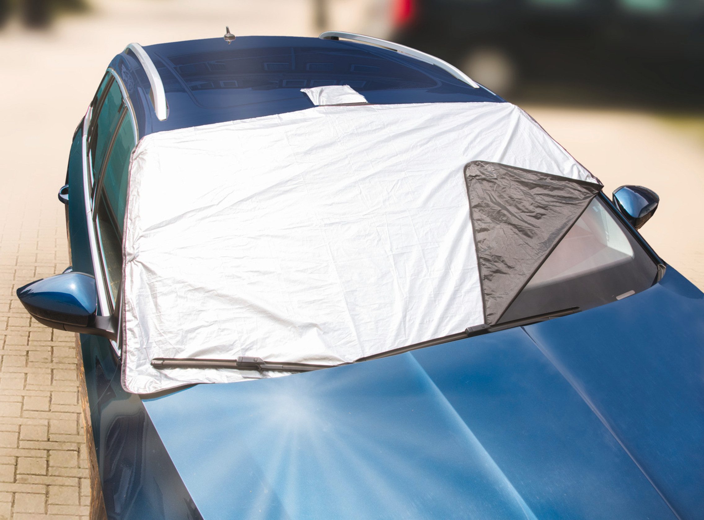 Maximex magnetic windshield cover, windshield protector, dimensions 156 x 96 cm, (1 piece)