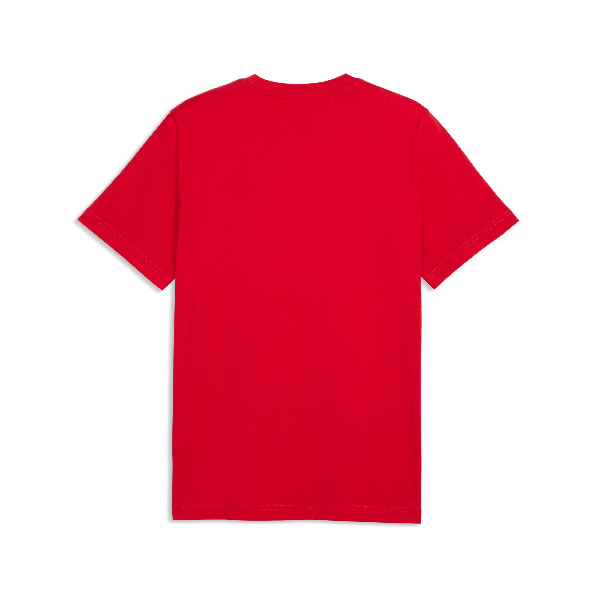 PUMA T-Shirt GRAPHICS 2 COLOR SMALL NO 1 LOGO TEE mit Rundhalsausschnitt, mit Kurzarm, mit Print-Applikation – Bild 5 von 5