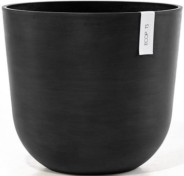 ECOPOTS Blumentopf Oslo 45 + Wassersystem Dunkelgrau, für innen und außen: frostsicher, bruchsicher und lichtbeständig