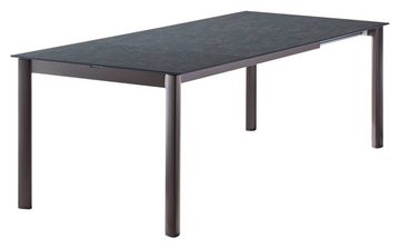 sieger EXKLUSIV Tischgestell LIMONA, Gartentischgestell, Anthrazit, Aluminium, Breit 165 cm, ausziehbar, ohne Tischplatten
