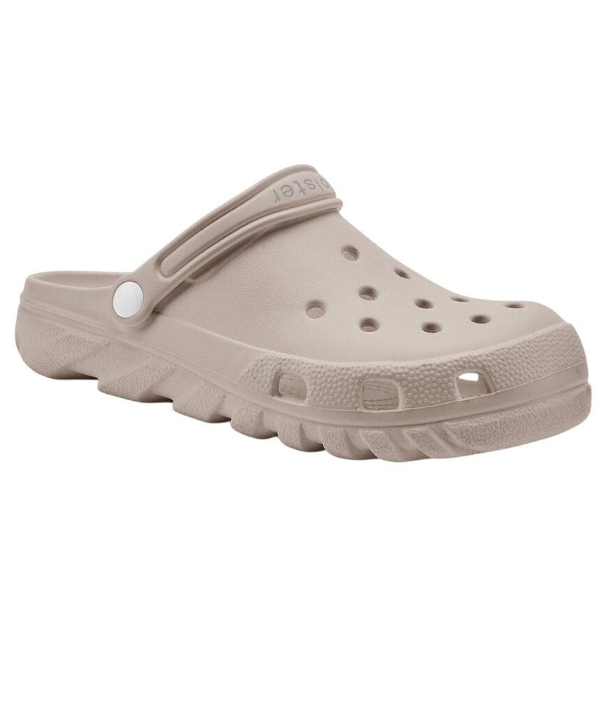 Holster Sandale Sundrifter Clog sandbraun Damen Badeschuh