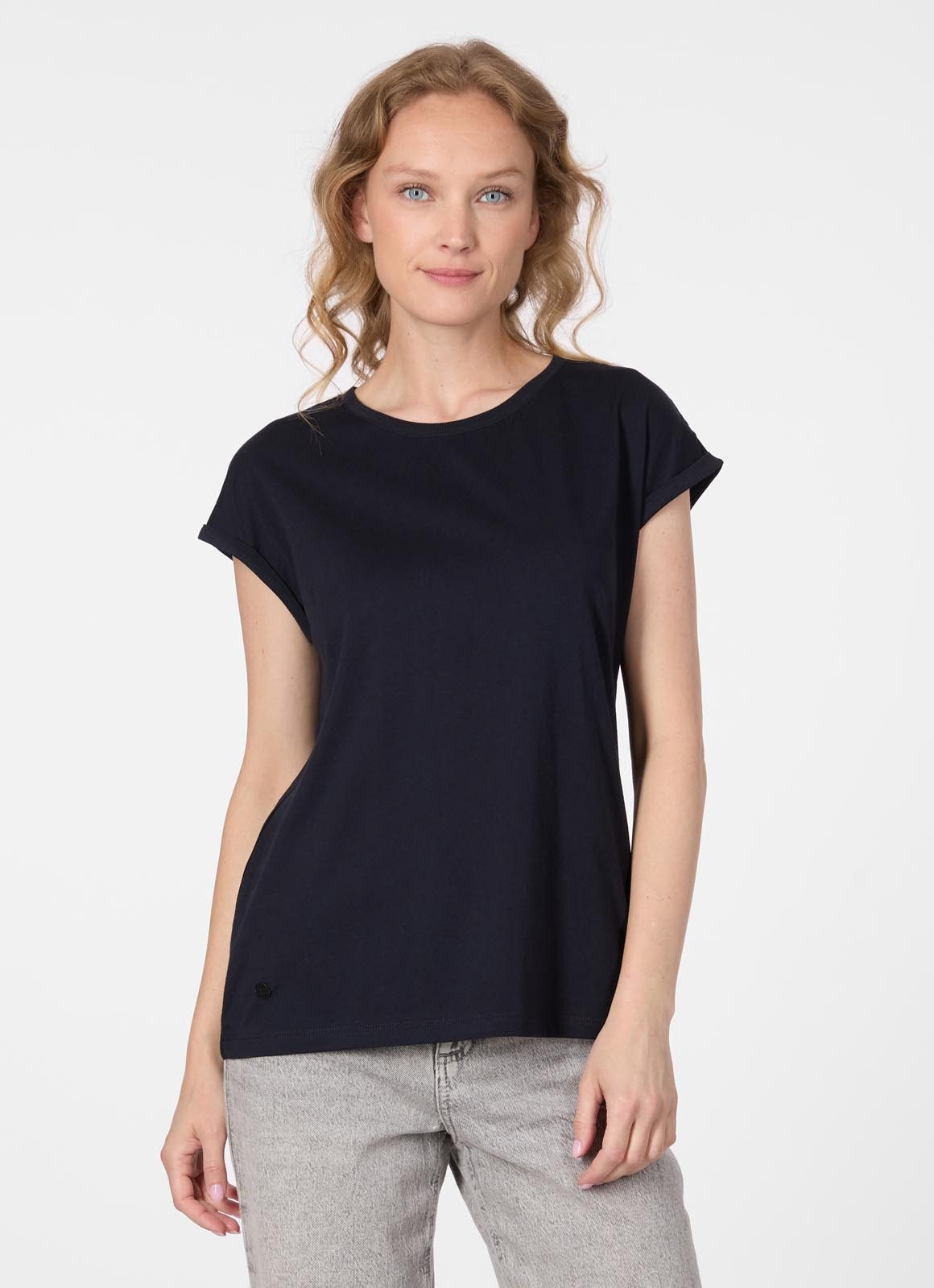 Ragwear Kurzarmshirt DIONA Bestseller aus fließender Baumwoll-Modal-Mischung