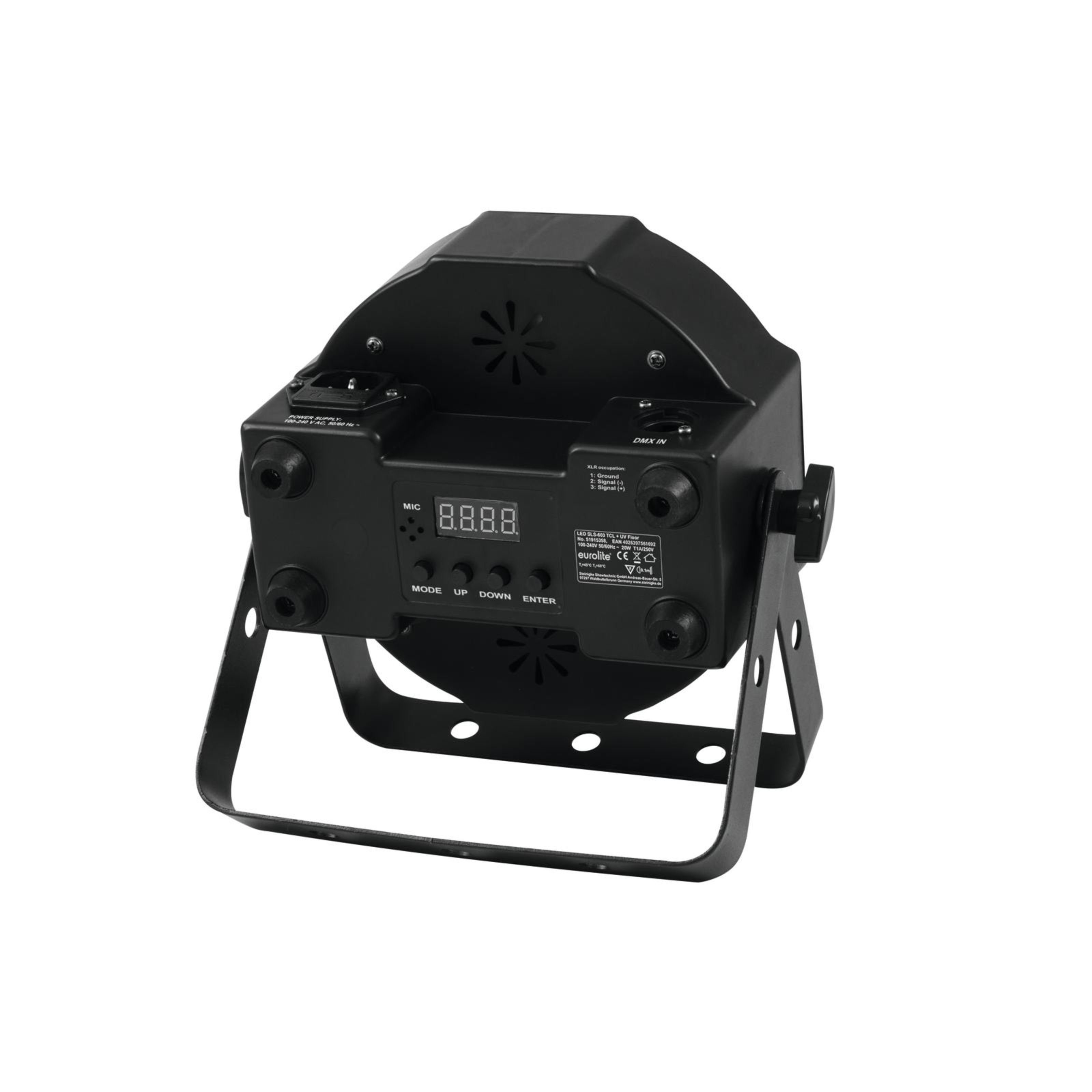 EUROLITE LED Scheinwerfer, LED SLS-603 TCL + UV Floor 6 x 3W RGB + UV - LED PAR Scheinwerfer