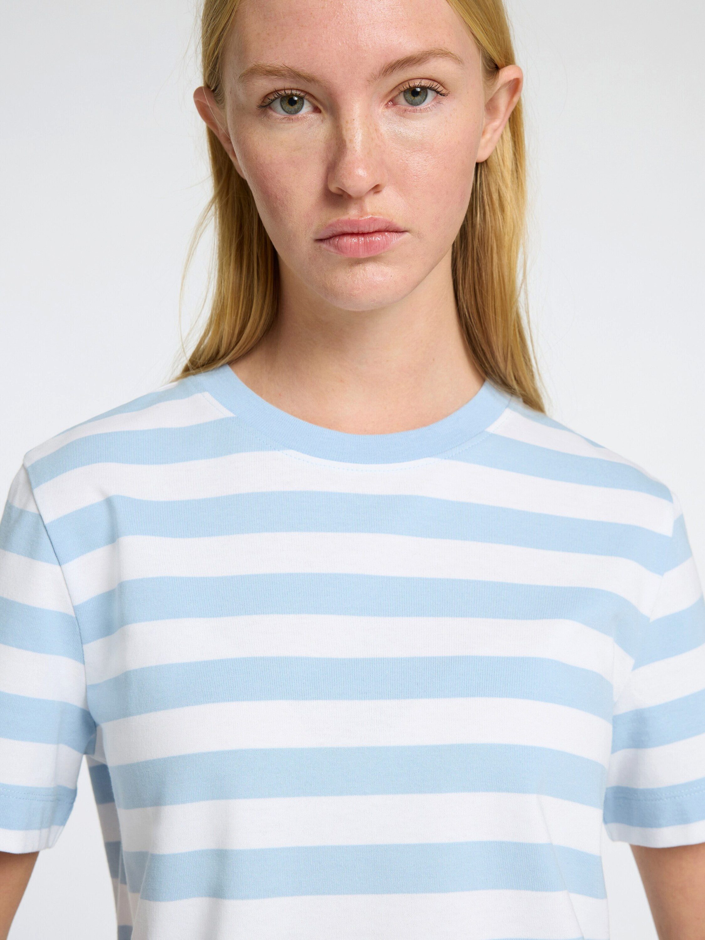 Selected T-Shirt SLFEssential (1-tlg) Plain/ohne Details