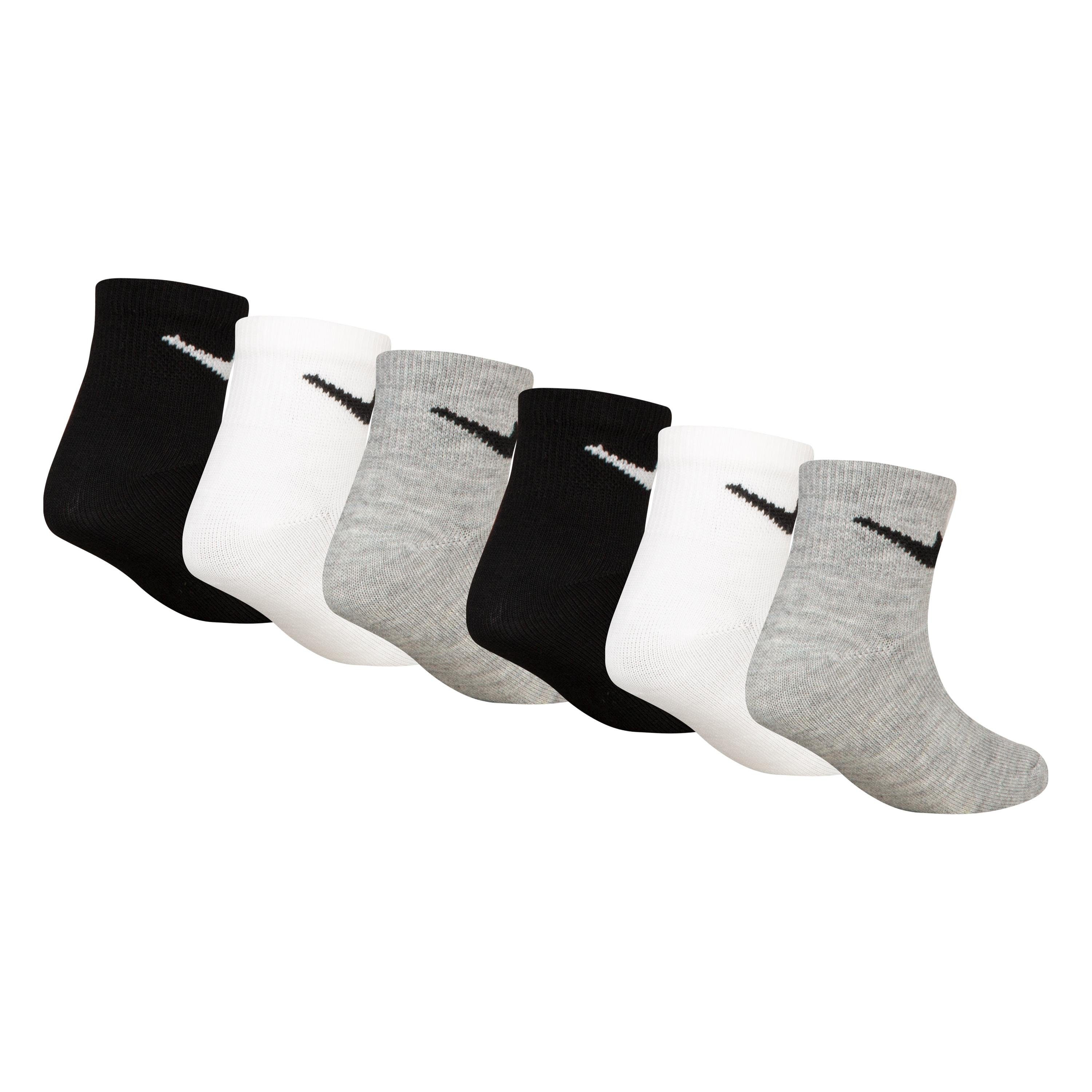Nike Sportswear Sportsocken NHN NIKE BASIC PACK QUARTER (Packung, 6-Paar) für Kinder
