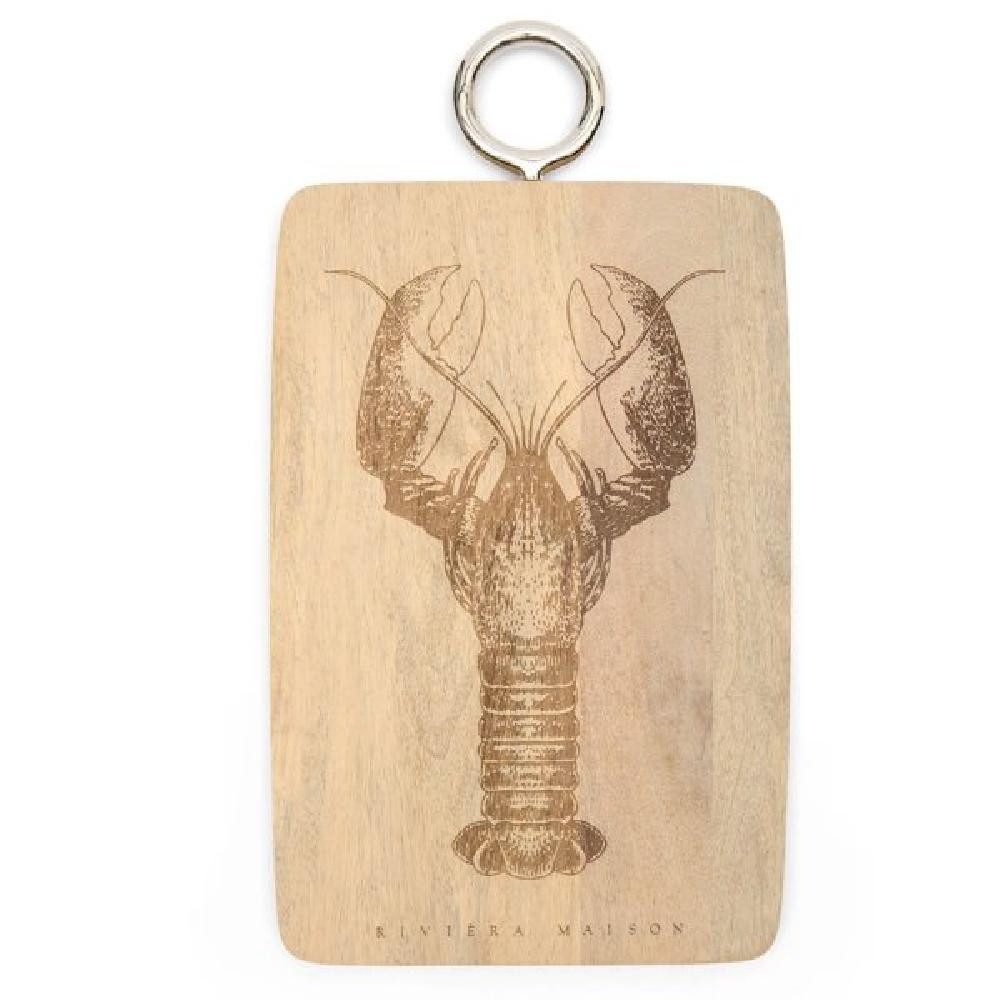Rivièra Maison Schneidebrett Servierbrett Schneidebrett Hummer Lobster Serving Board
