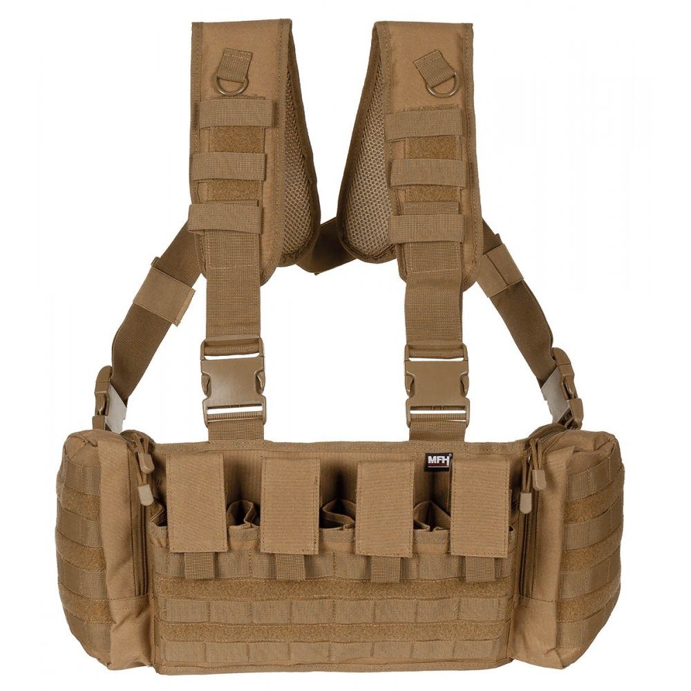 MFH Funktionsweste Chest Rig, Mission, coyote günstig online kaufen