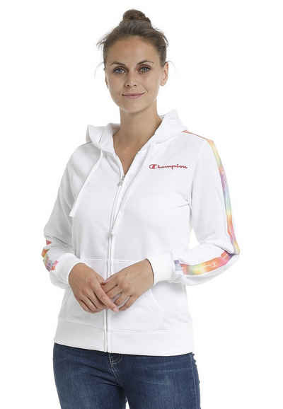 Champion Sweatshirt Champion Damen Full-Zipper 114984 WW001 WHT Weiß