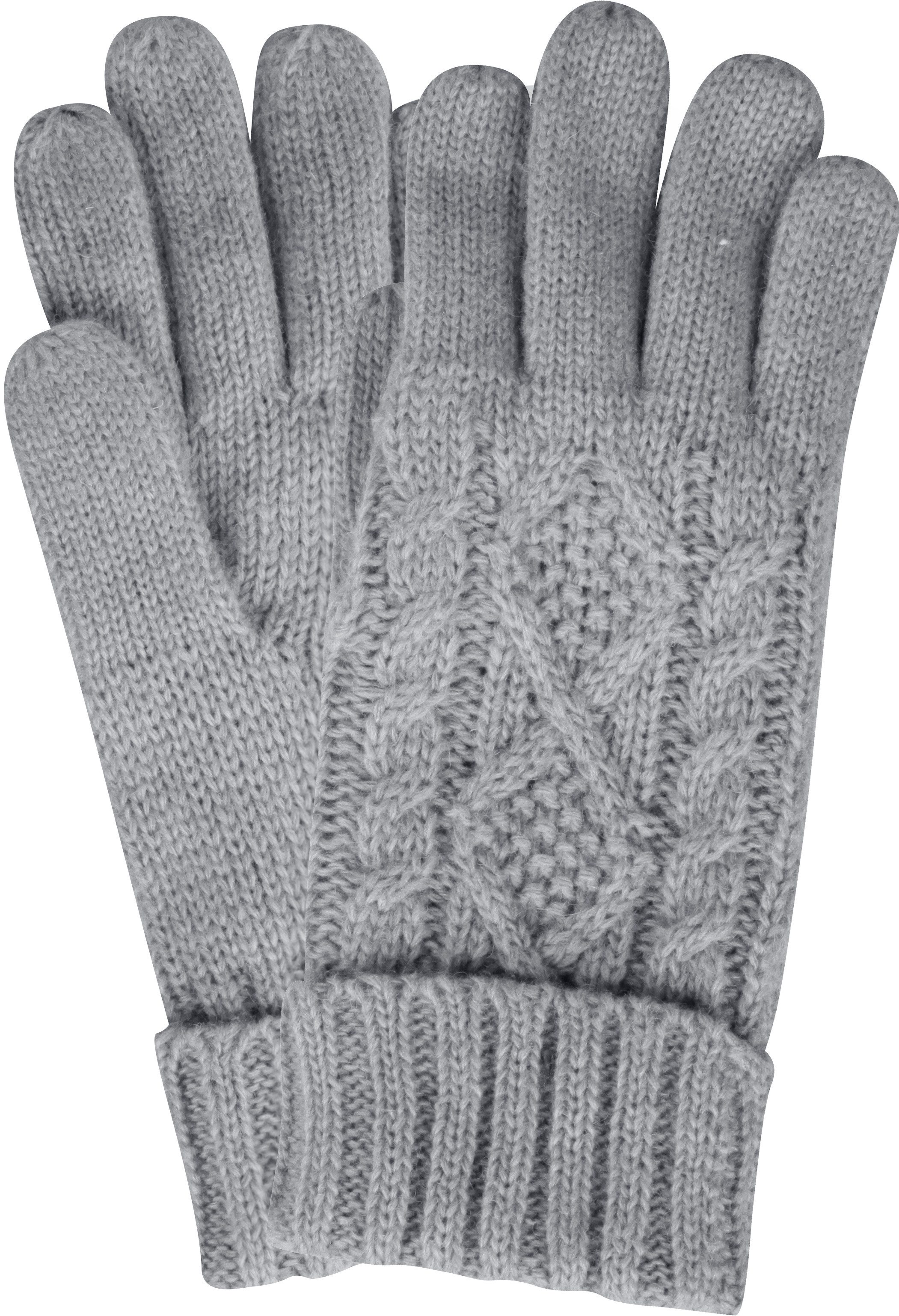 Capelli New York Strickhandschuhe (1 Paar) elegantes Zopfstrickmuster, Umsc günstig online kaufen