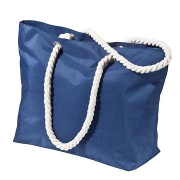 elasto Tragetasche Strandtasche "Miami Beach" mittel blau