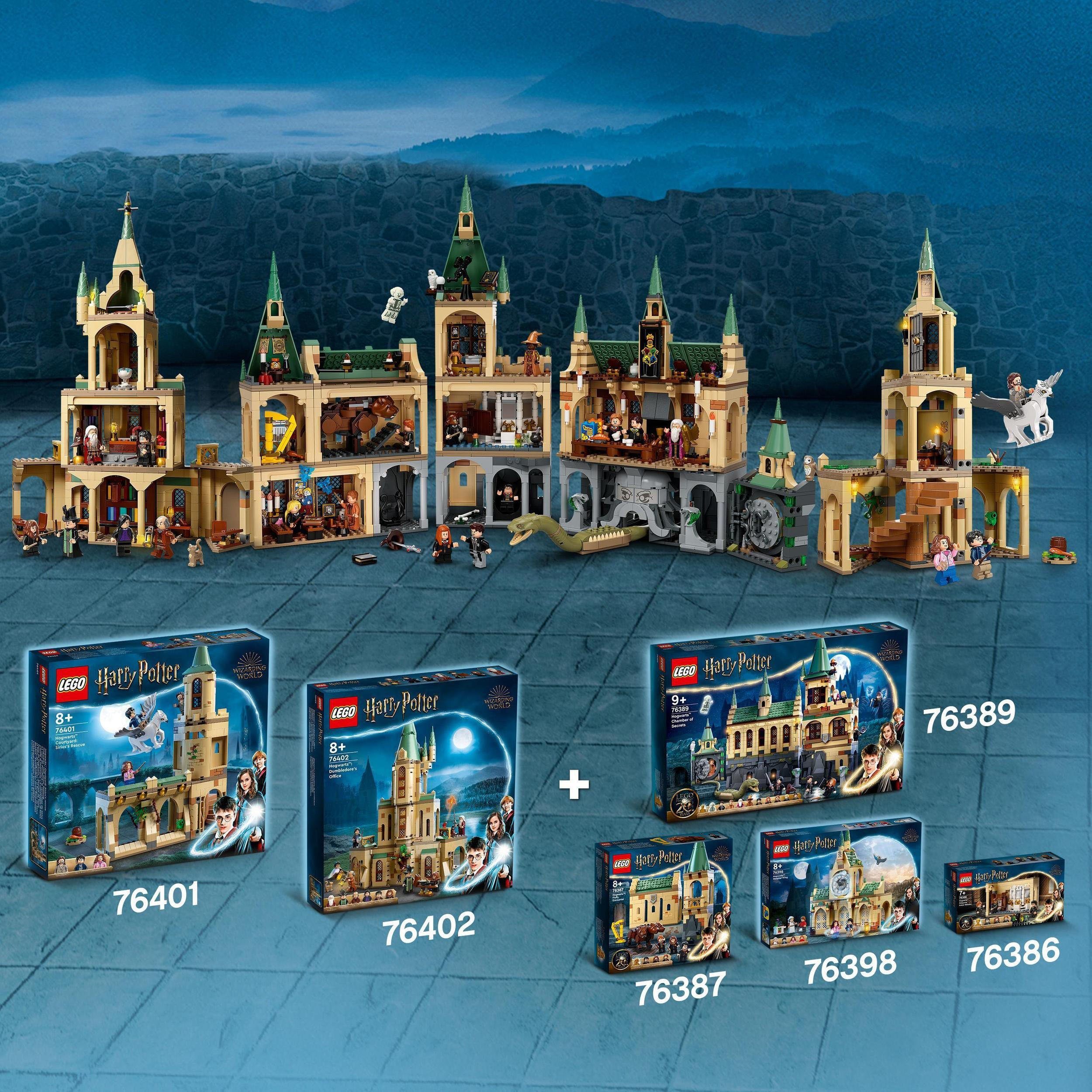 LEGO® Konstruktionsspielsteine Hogwarts™: Potter, (76402), Harry St), Büro (654 Europe Made in LEGO® Dumbledores