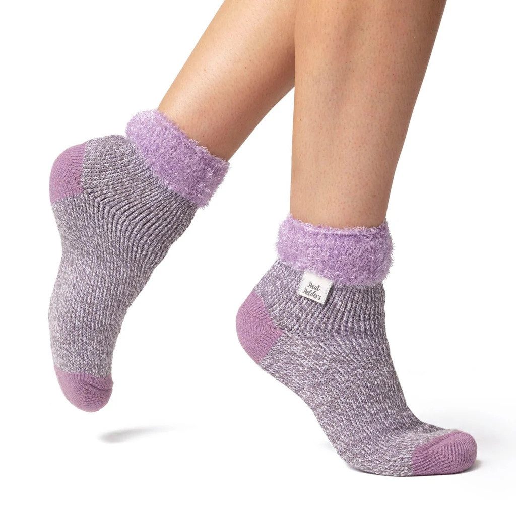 Heat Holders Thermosocken Damen-Schlafsocken mit Federoberteil