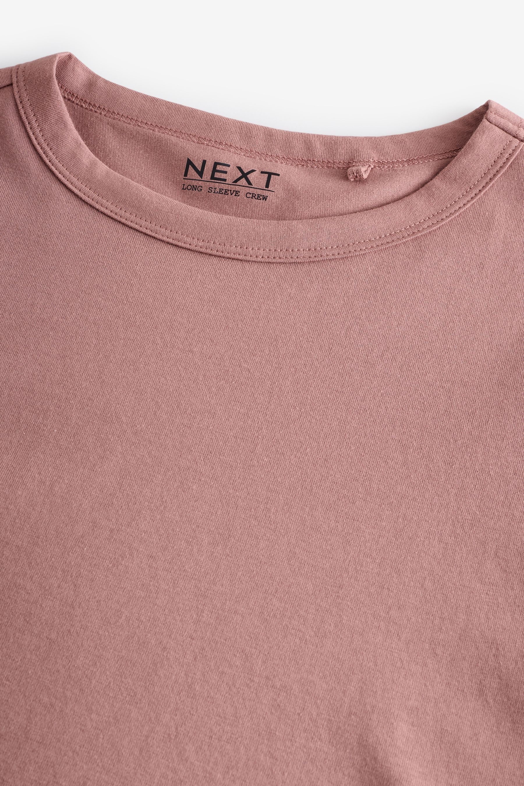 Next Langarmshirt T-Shirt aus 100 % Baumwolle (1-tlg) günstig online kaufen