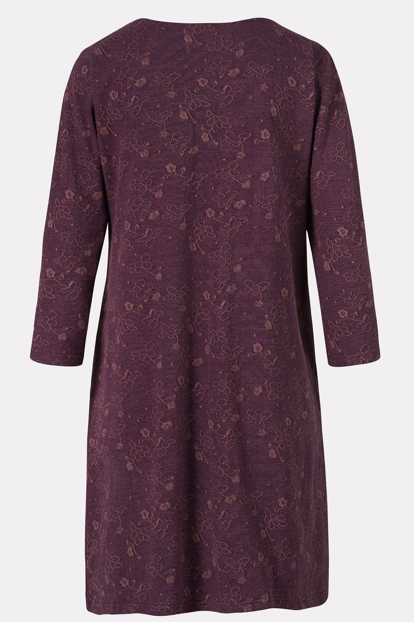 Himalaya Clothing Tunika Kleid mit floralem Jacquardmuster - Jerseykleid au günstig online kaufen