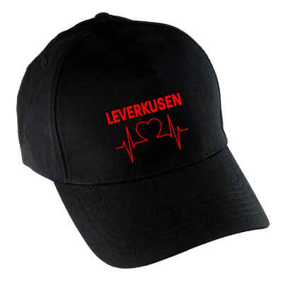 multifanshop Baseball Cap Leverkusen - Herzschlag - Mütze