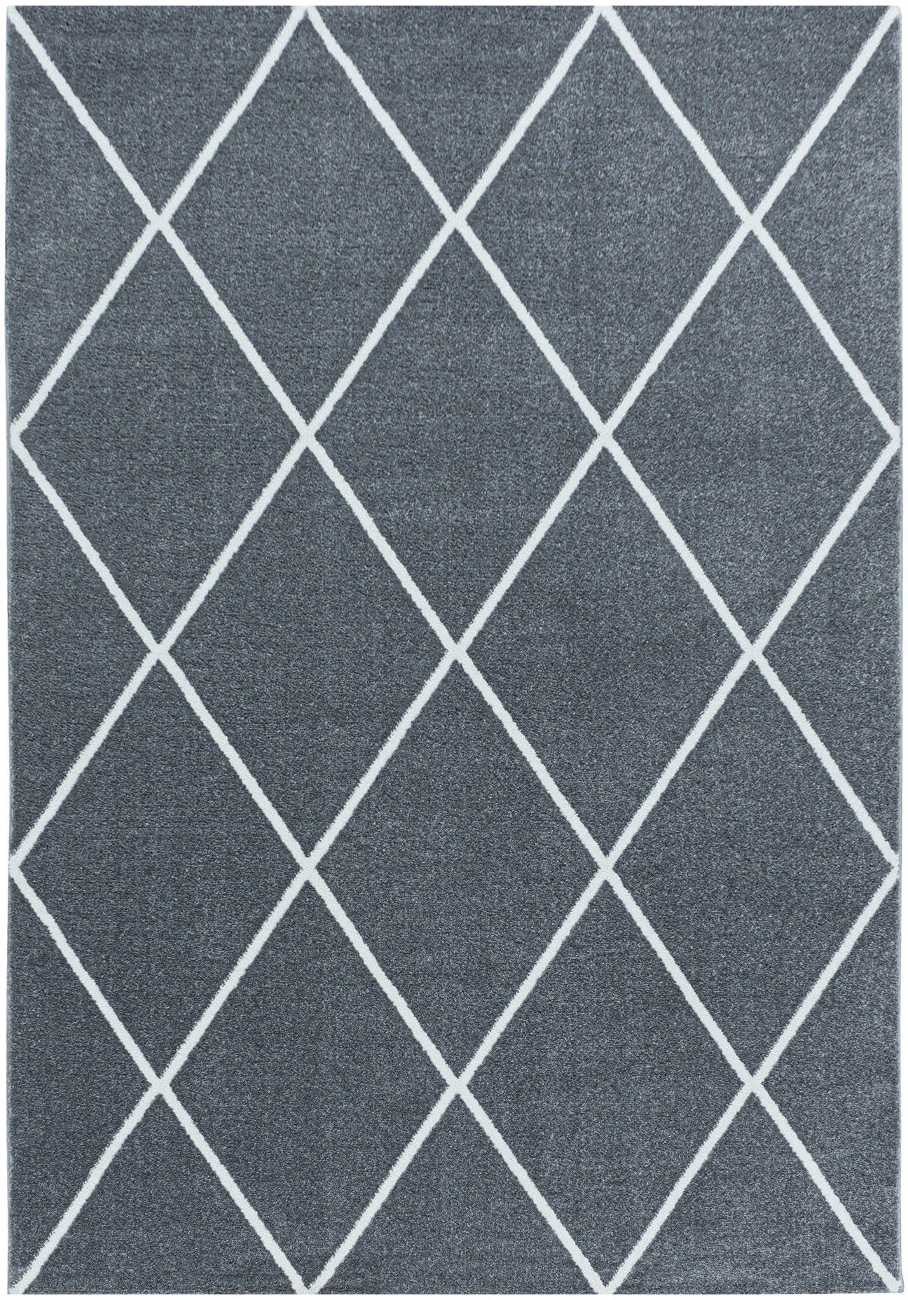 Ayyildiz Teppiche Teppich RIO 4601, rechteckig, Höhe: 8 mm, Pflegeleicht / Strapazierfähig / Trend Colors/ Wohnzimmer