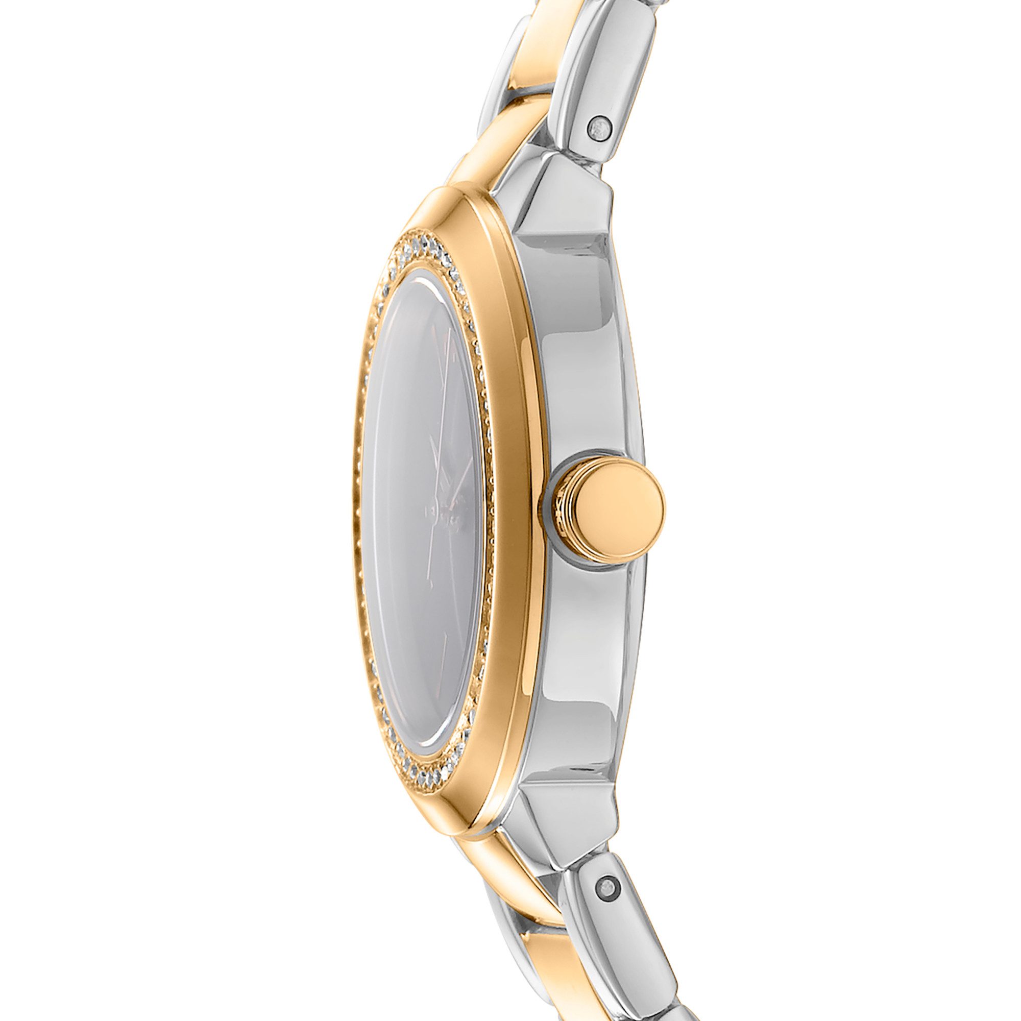 DKNY Quarzuhr Eastside Mini DK1L024M0165, Armbanduhr, Damenuhr, Edelstahlarmband, analog