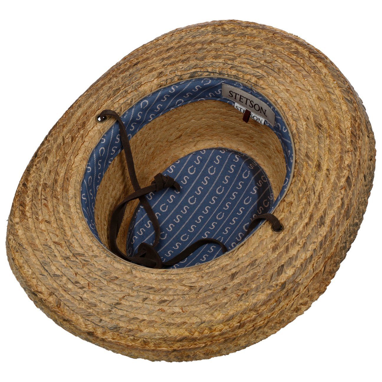 Stetson Sonnenhut (1-St) Westernhut mit Lederband