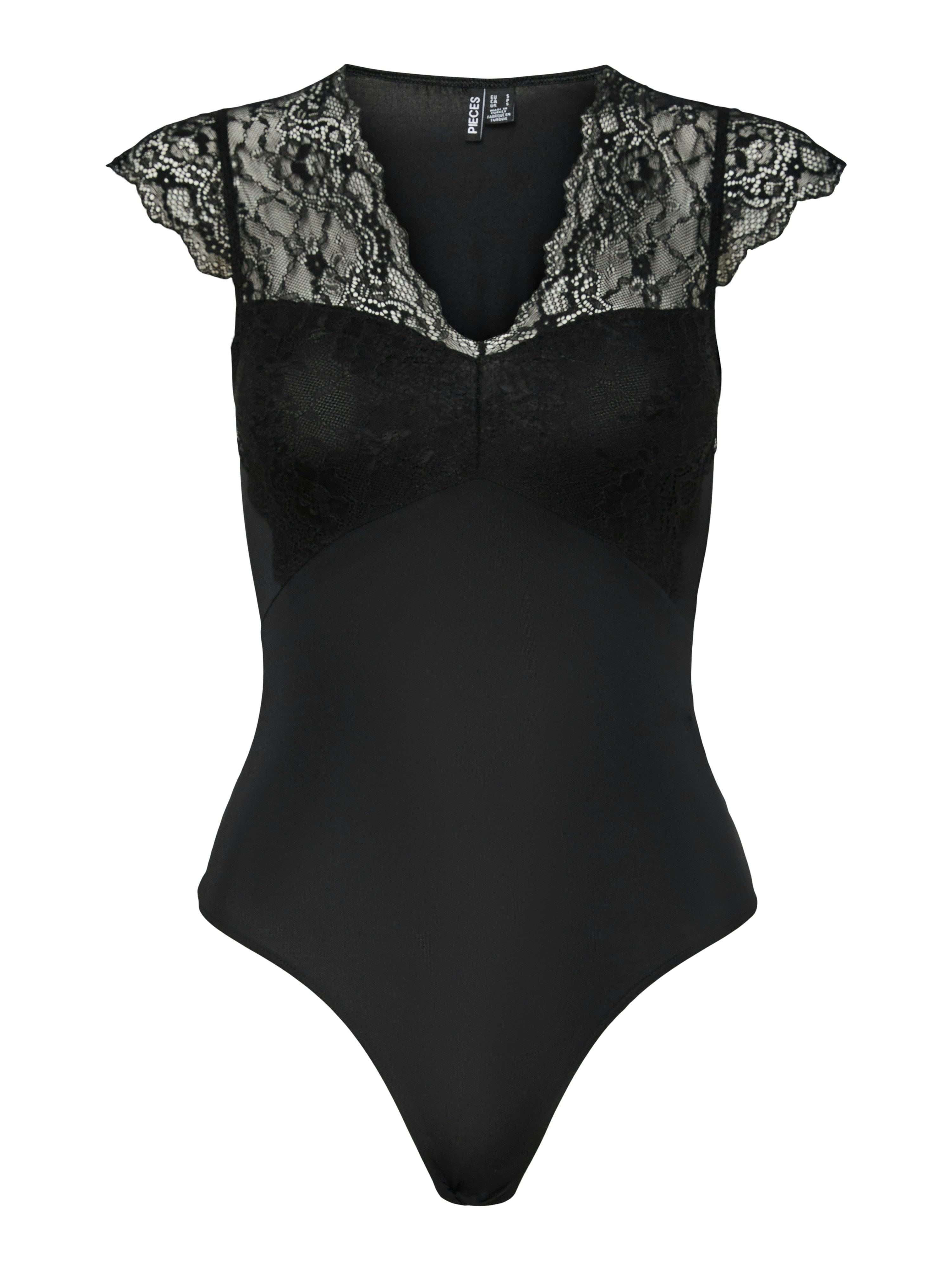 pieces Body PCTATIANNA SS BODYSTOCKING NOOS