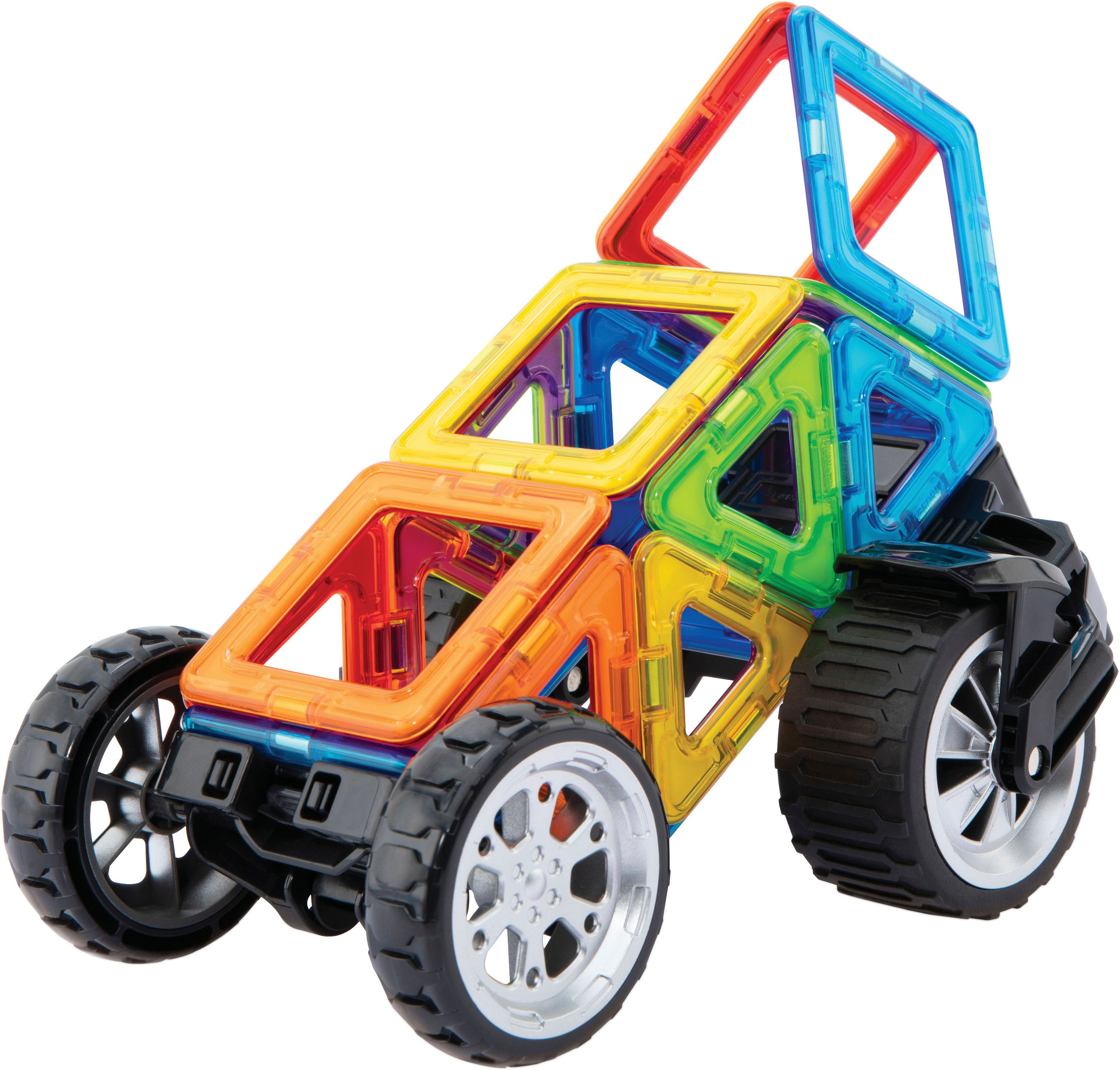 MAGFORMERS Magformers Vehicle Transform Wheel Magnetspielbausteine, (17 St)
