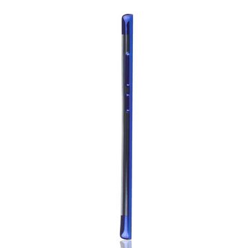 König Design Handyhülle Samsung Galaxy Note 8, Samsung Galaxy Note 8 Handyhülle Bumper Backcover Blau