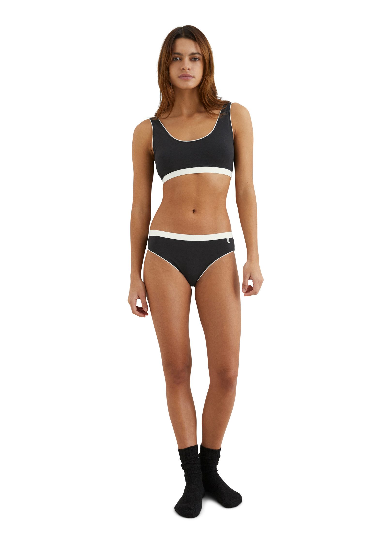 Marc O'Polo Bralette-BH Minimalist Daywear mit tiefem Rundhalsausschnitt